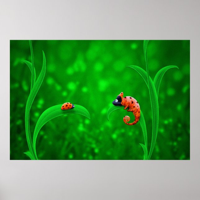Affiches Ladybug et Chameleon (Devant)