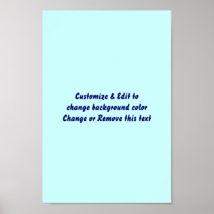 Affiches L'affiche 8"" le blanc X12 ajoutent votre image et