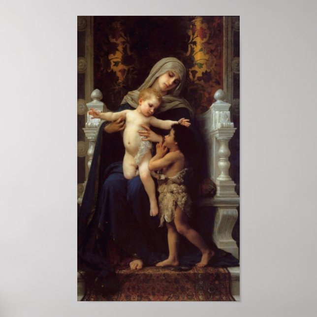 Affiches L'affiche de bienfaisance du Maître Bouguereau (Devant)