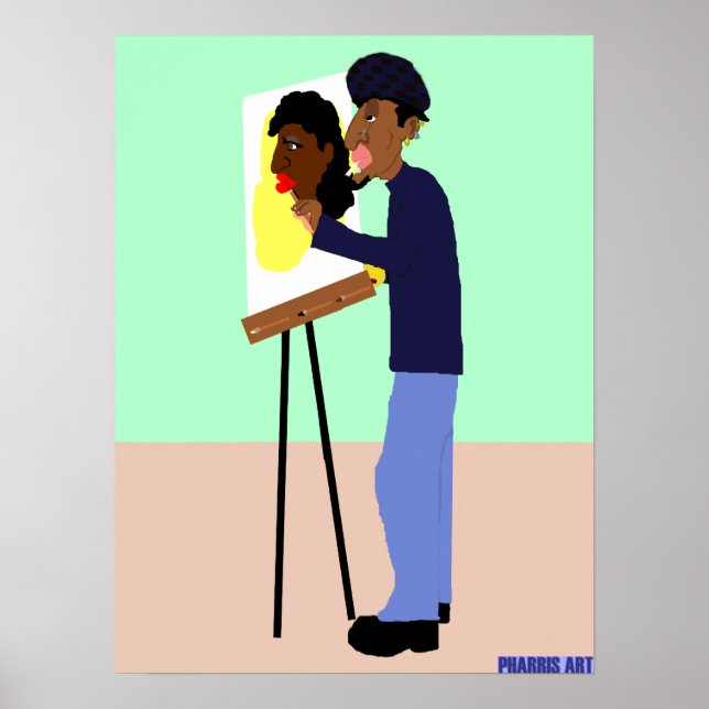 Affiches L'affiche de l'artiste (Devant)