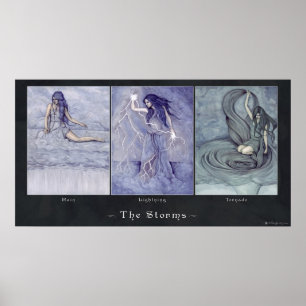 Affiches L'affiche de série de tempêtes