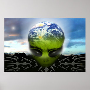 Affiches L'affiche d'observateurs