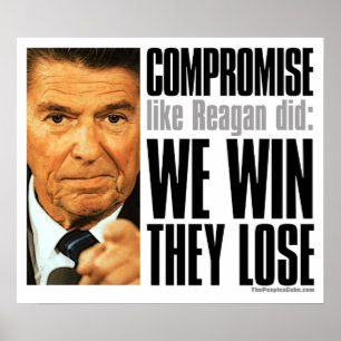 Affiches L'affiche du compromis de Reagan