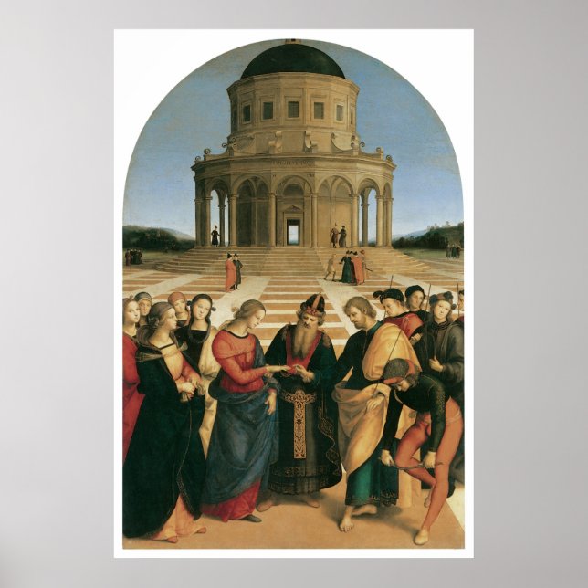 Affiches L'affiche Mariage de la Vierge (Devant)