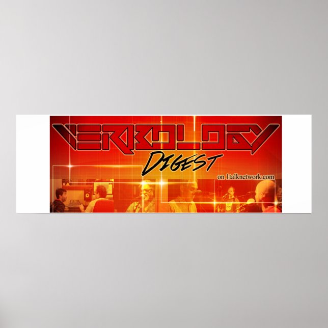 Affiches L'affiche officielle VERBOLOGY DIGEST (Devant)