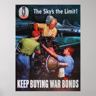 Affiches L'affiche Sky's the Limit !