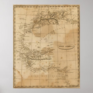Affiches L'Afrique de l'ouest 2