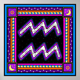 AFFICHES L'ÂGE D'AQUARIUS