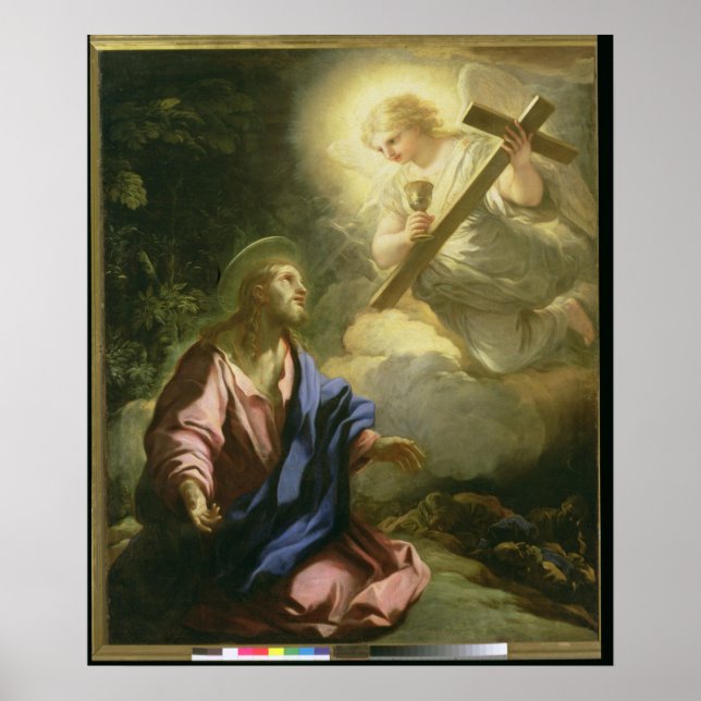 Affiches L'agonie dans le jardin (Devant)