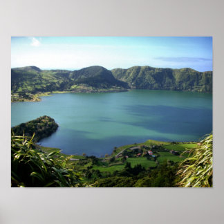 Affiches Lagune Sete Cidades à S. Miguel, Açores