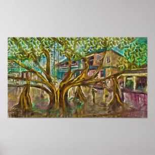 Affiches Lahaina Banyan Arbre De Vie