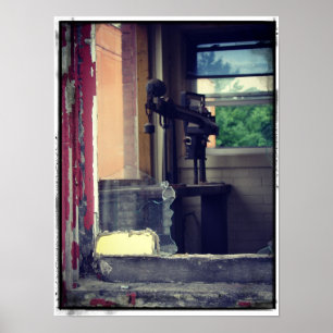 Affiches Laissé derrière, abandonné