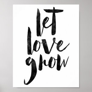 Affiches Laisser grandir l'amour