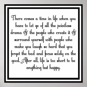 Affiches Laisser tomber le drame