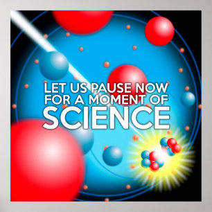 AFFICHES LAISSONS PAUSER UN INSTANT POUR UN MOMENT DE SCIEN