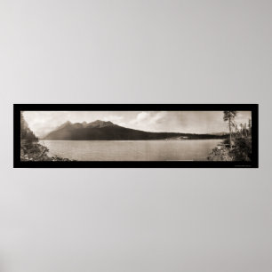 Affiches Lake Louise Alberta Photo 1907