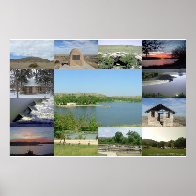 Affiches Lake Scott State Park (Devant)