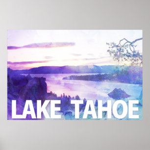 Affiches Lake Tahoe's Emerald Bay
