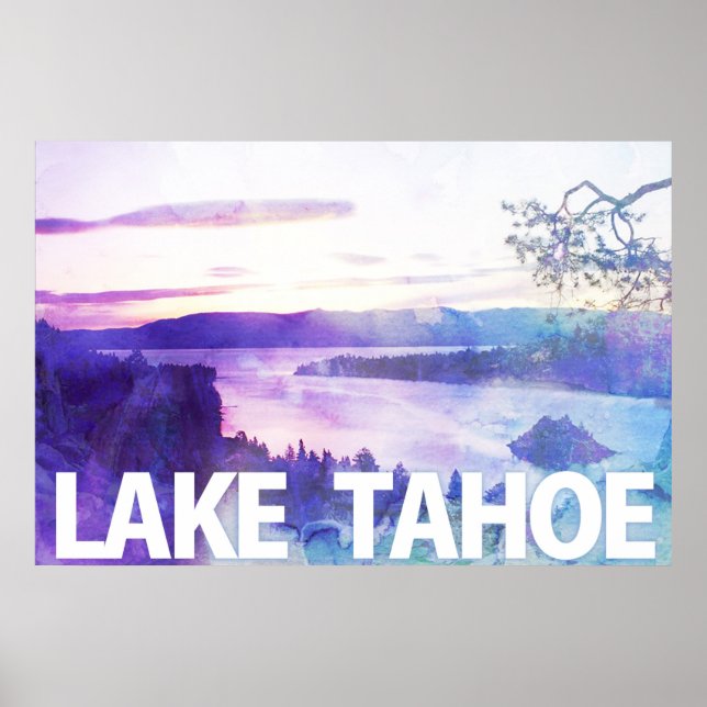 Affiches Lake Tahoe's Emerald Bay (Devant)