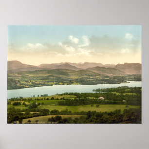Affiches Lake Windermere I, Lake District, Cumbria, Anglete