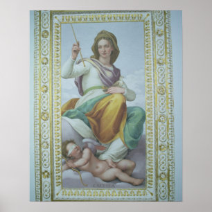 Affiches L'Allégorie de la Chastité (fresque)