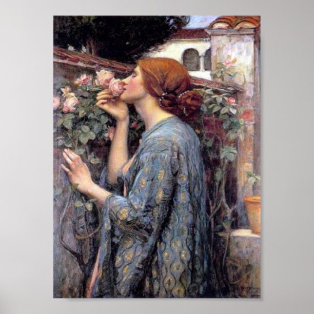 Affiches L'âme du Rose imprimé (Devant)