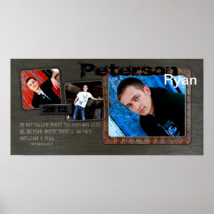 Affiches Lame urbaine montage de 10 po x 20 po 3 emplacemen