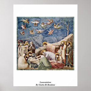 Affiches Lamentation De Giotto Di Bondone