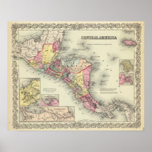 Affiches L'Amérique Centrale 5