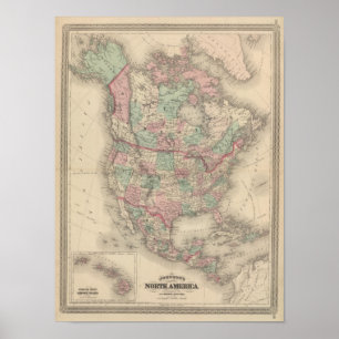 Affiches L'Amérique du Nord 11