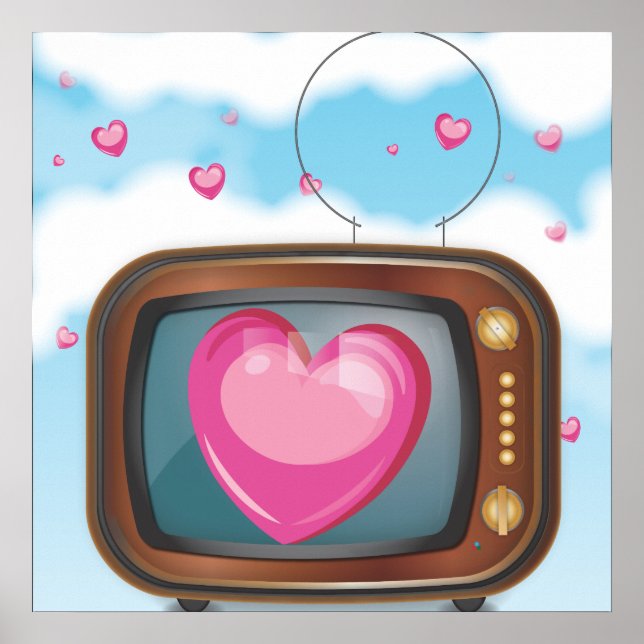 Affiches L'amour à la télé (Devant)