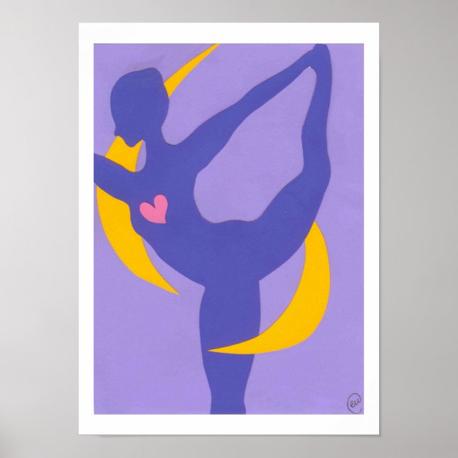 Affiches L'amour de la danse II (Devant)