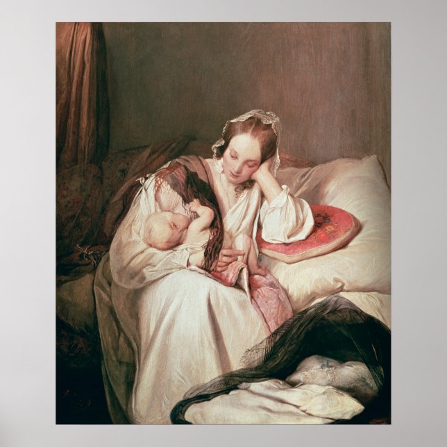Affiches L'amour d'une mère, 1839 (Devant)