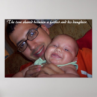 Affiches L'amour entre un père et sa fille.