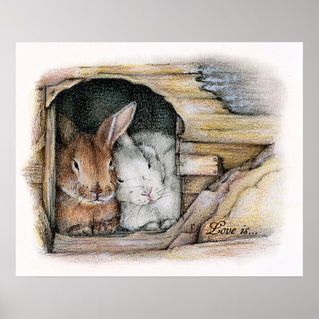 Affiches L'amour est... (Devant)