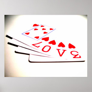 Affiches L'amour est dans les cartes