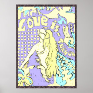Affiches L'amour est s'allument