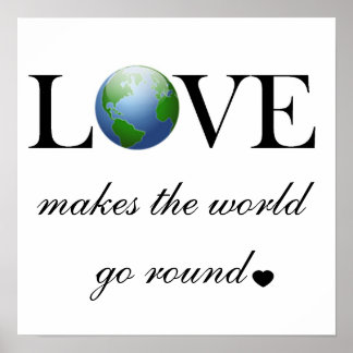 Affiches L'amour fait tourner le monde