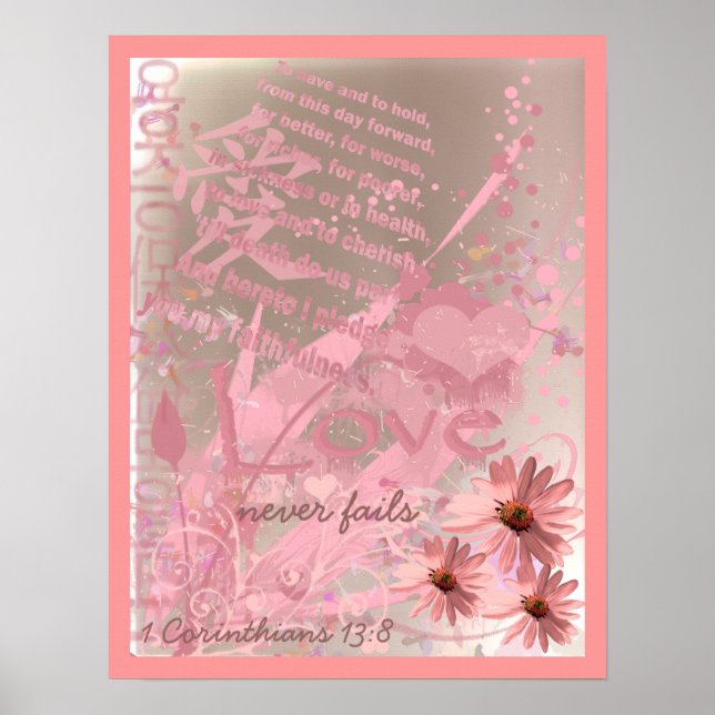 Affiches L'amour ne tombe jamais en panne avec des vues Mar (Devant)