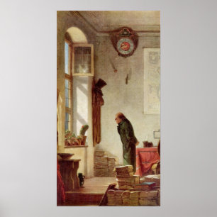 Affiches L'amoureux des cactus