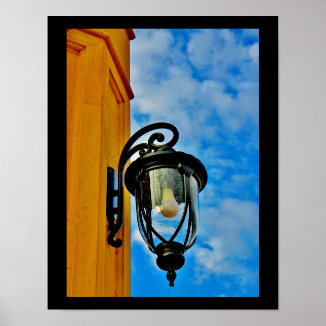 Affiches Lampe de jour nuageuse (Devant)