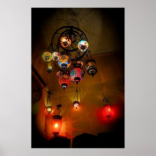 Affiches Lampes turques (Devant)