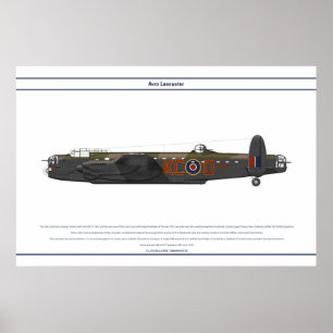 Affiches Lancaster BIII 617e Escadron