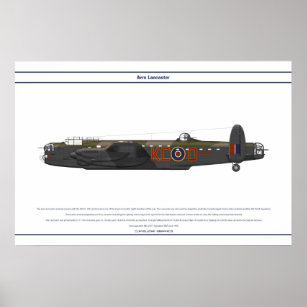 Affiches Lancaster BIII 617e Escadron