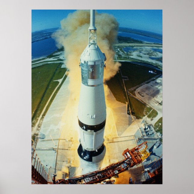 Affiches Lancement d'Apollo 15 (Devant)