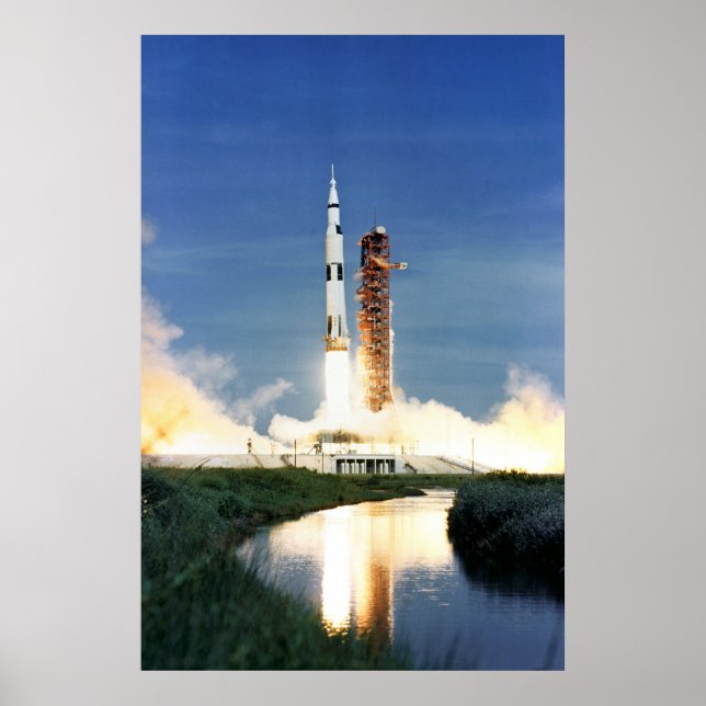 Affiches Lancement d'Apollo 15 (Devant)