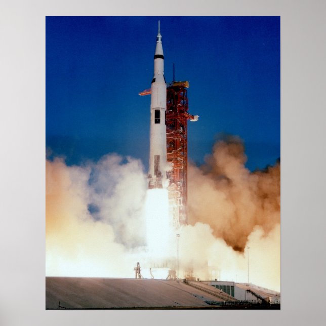 Affiches Lancement d'Apollo 8 (Devant)