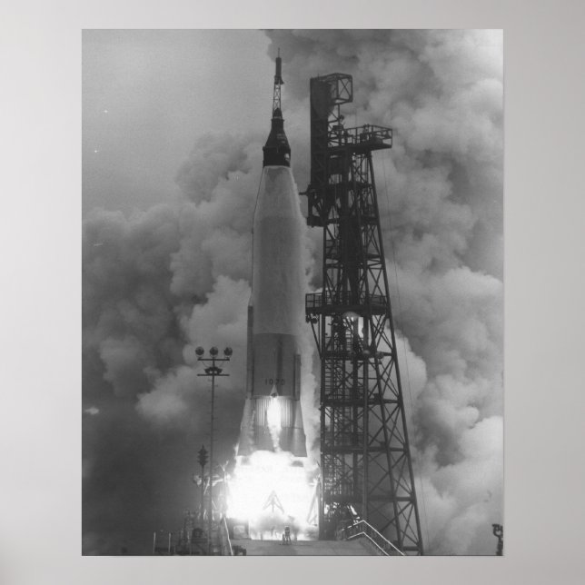 Affiches Lancement d'Aurora 7 (Mercury Atlas 7) (Devant)