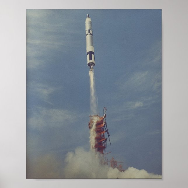 Affiches Lancement de Gemini 8 (Devant)