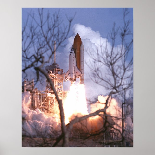 Affiches Lancement de la navette spatiale Atlantis (STS-106 (Devant)